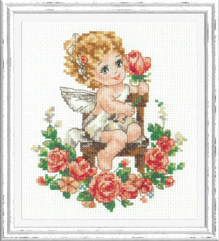 Thumbnail: Magic Needle / 35-18 Angel's Day, 12 x 15 cm / Cross Stitch Kit
