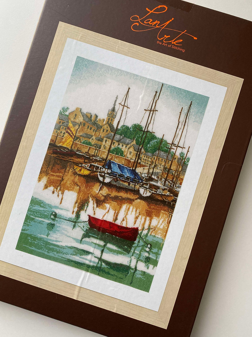 Thumbnail: LanArte (the Art of Stitching) / PN-0171005 Sunrise at Yacht Harbour / Cross Sti