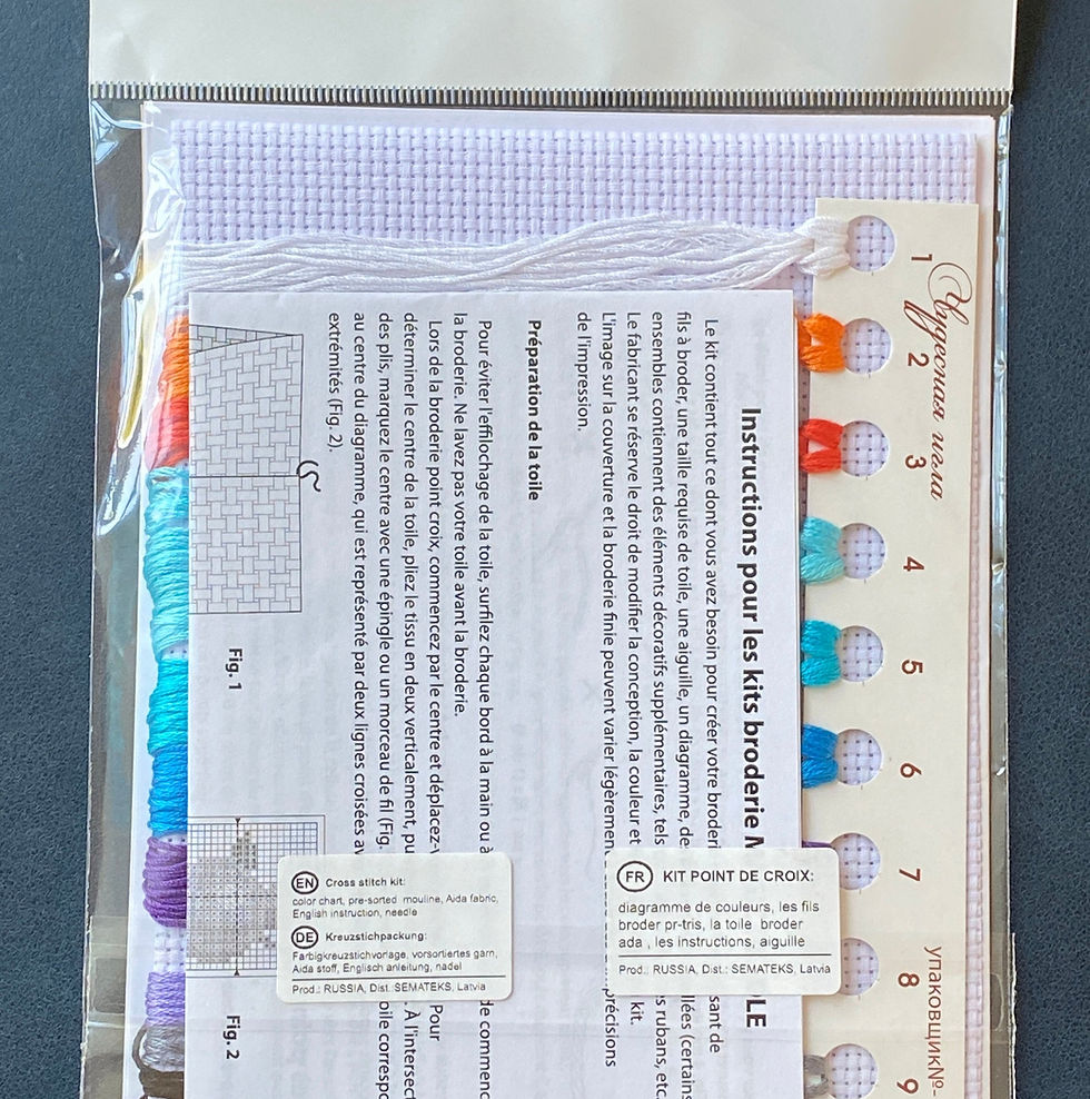 Thumbnail: Magic Needle / Oulet 14x15 cm, 10-33 / Cross Stitch Kit
