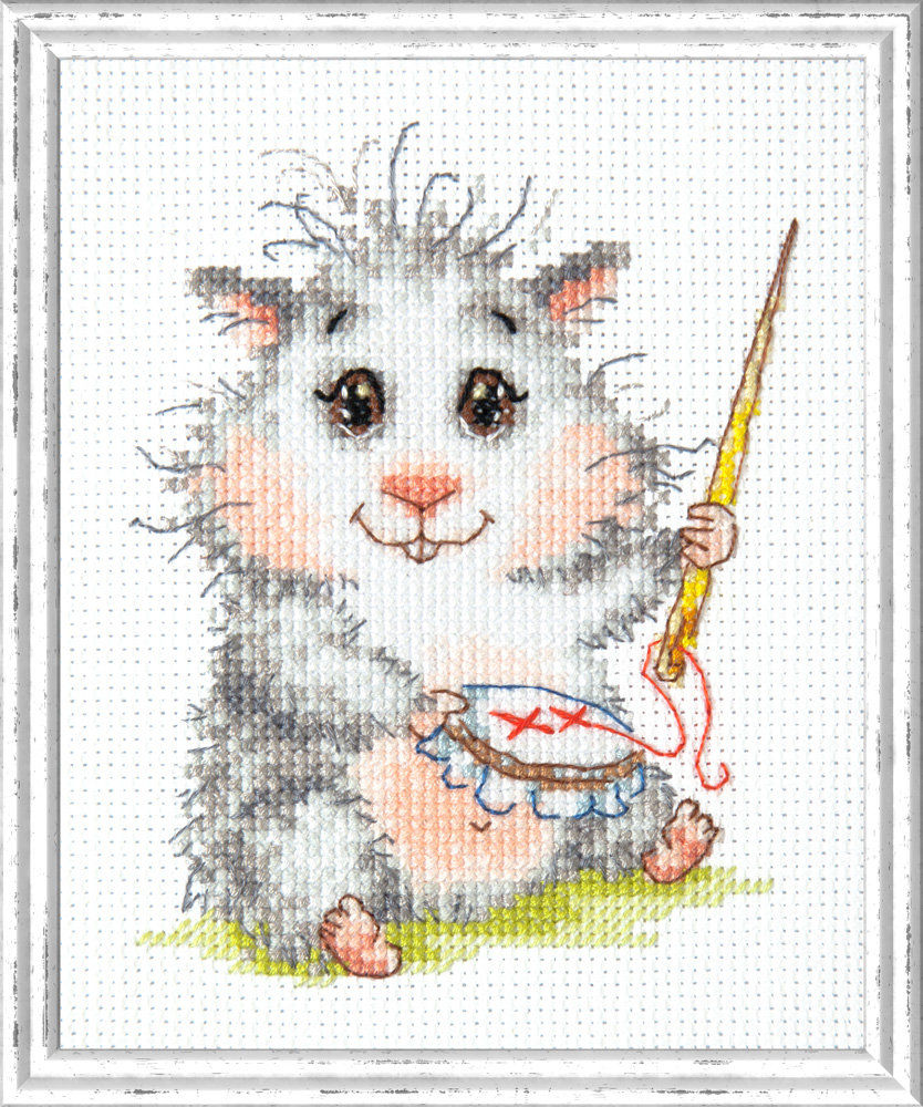 Thumbnail: Magic Needle / 19-19 Wonderful Needle, 10 x 12 cm / Cross Stitch Kit
