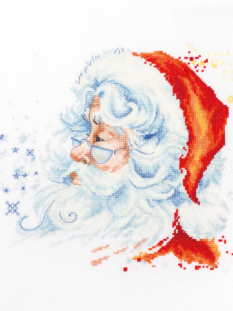 Luca-S / B1137 Santa Claus (2), © ALENA FAENKOVA / Cross Stitch Kit