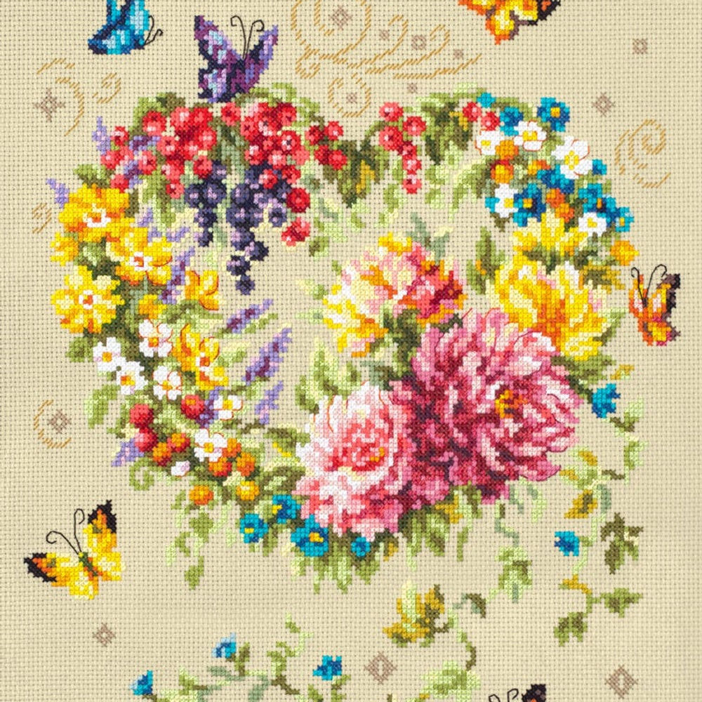 Magic Needle / Tenderness of Your Heart 26x34 cm, 100-143 / Cross Stitch Kit