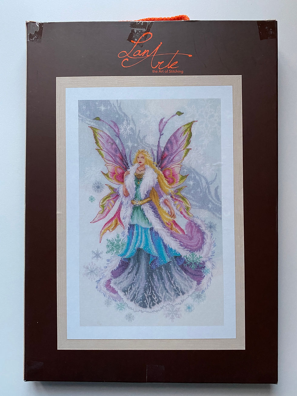 Thumbnail: LanArte (the Art of Stitching) / PN-0178653 Fantasy Winter Elf Fairy / Cross Sti
