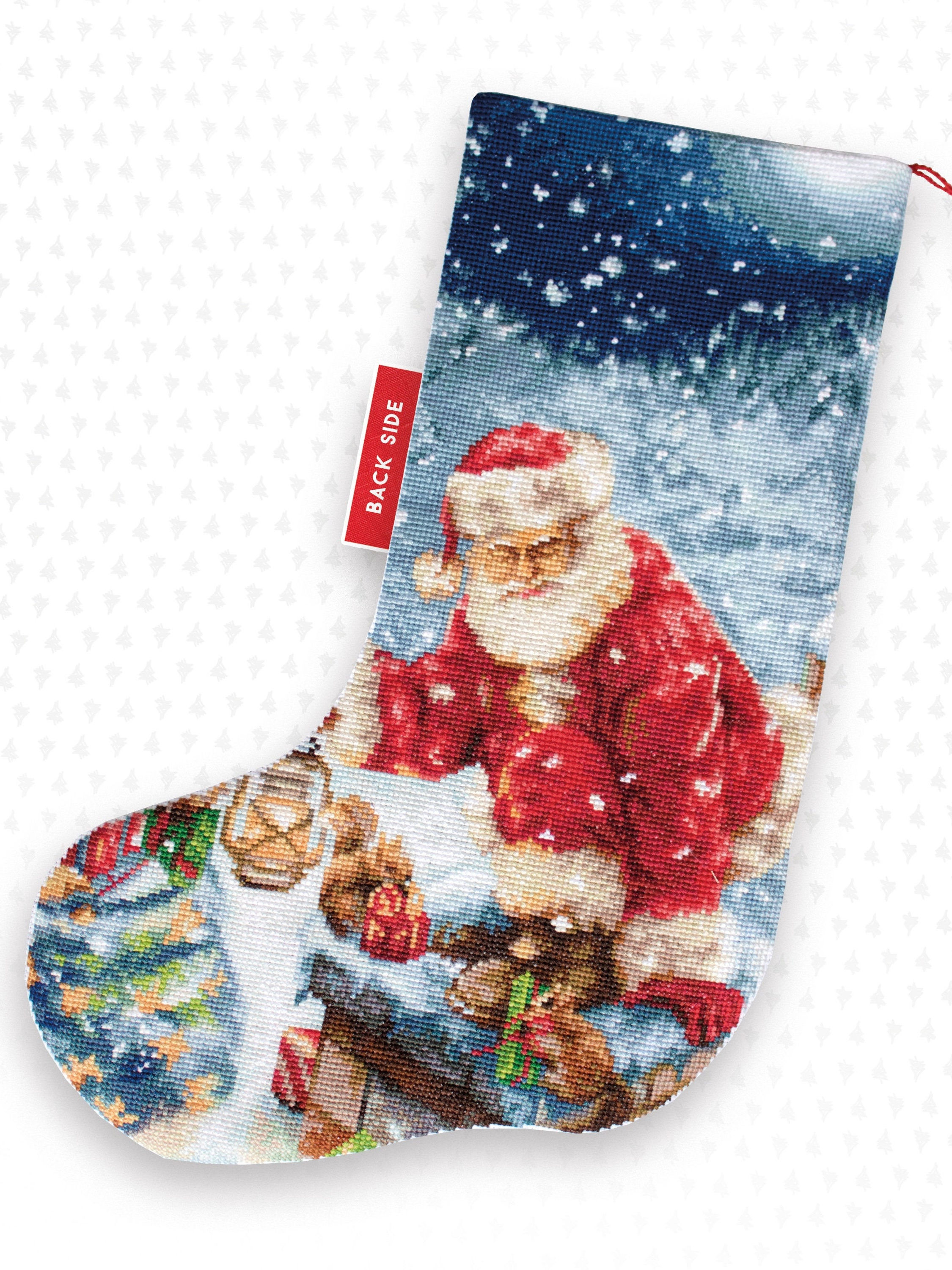 Luca-S / PM1231 Christmas Stockings (4) / Cross Stitch Kit
