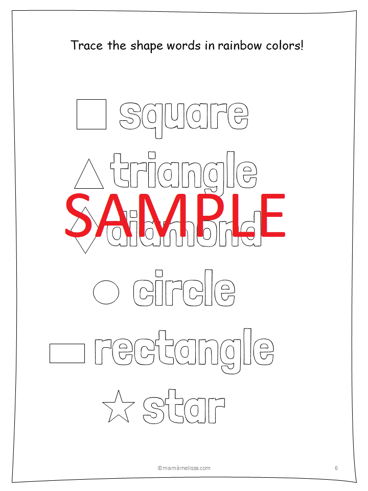 Miniatura: Shapes and Colors Workbook