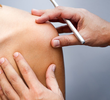 Shoulder Examination Closeup