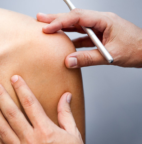 Shoulder Examination Closeup