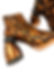 Dries Van Noten Leopard Calf Hair Ankle Boots