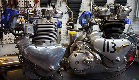 Vintage Pre Unit Triumph Engines