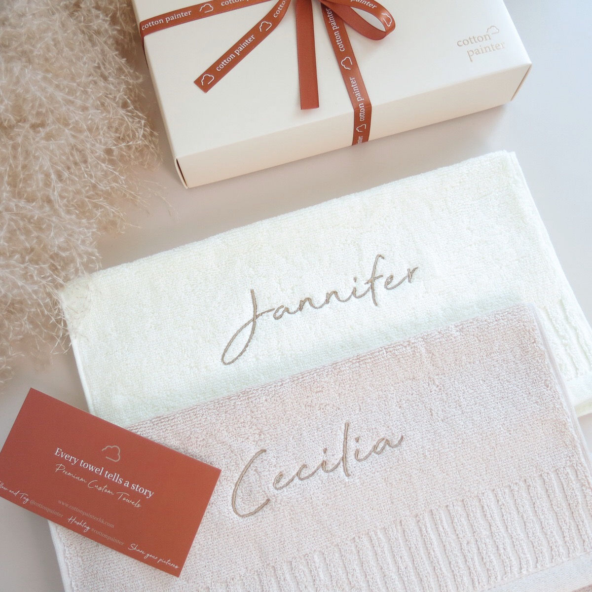 Couple Set (Latte & Milk Tea+Font C)