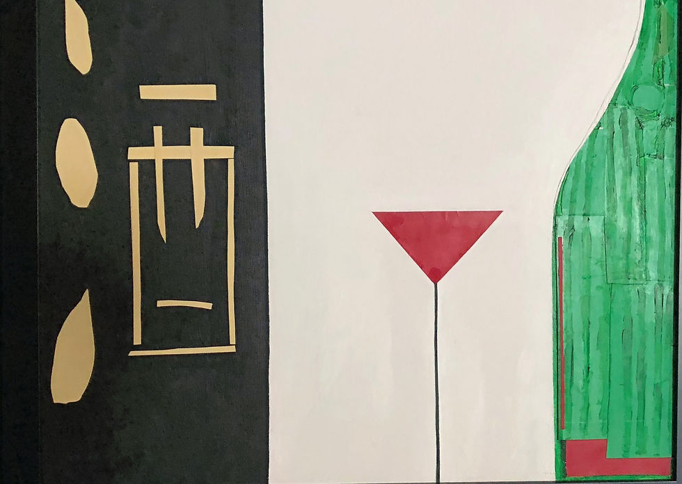 Wine in Chinese Character