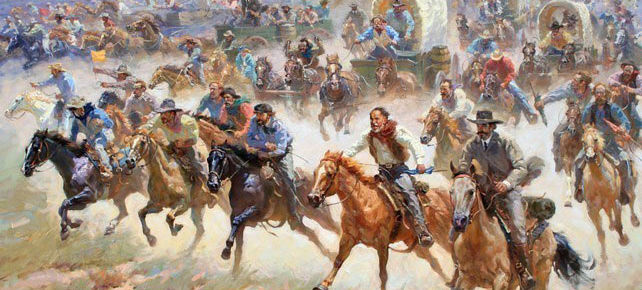 The Greatest Land Run in History! Podcast!