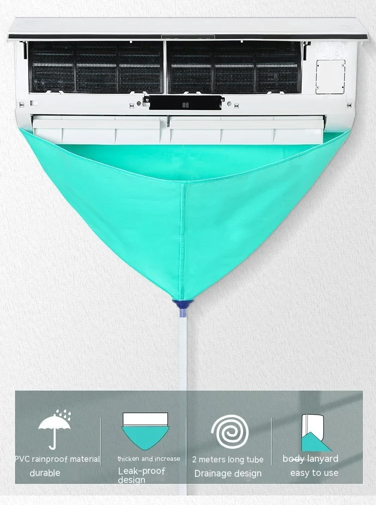 Thumbnail: Air Conditioner Waterproof Cover Full Set Of Cleaning Tools Suit