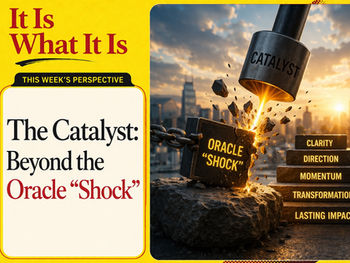 The Catalyst: Beyond the Oracle "Shock"