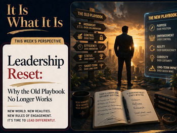 Leadership Reset: Why the Old Playbook No Longer Works