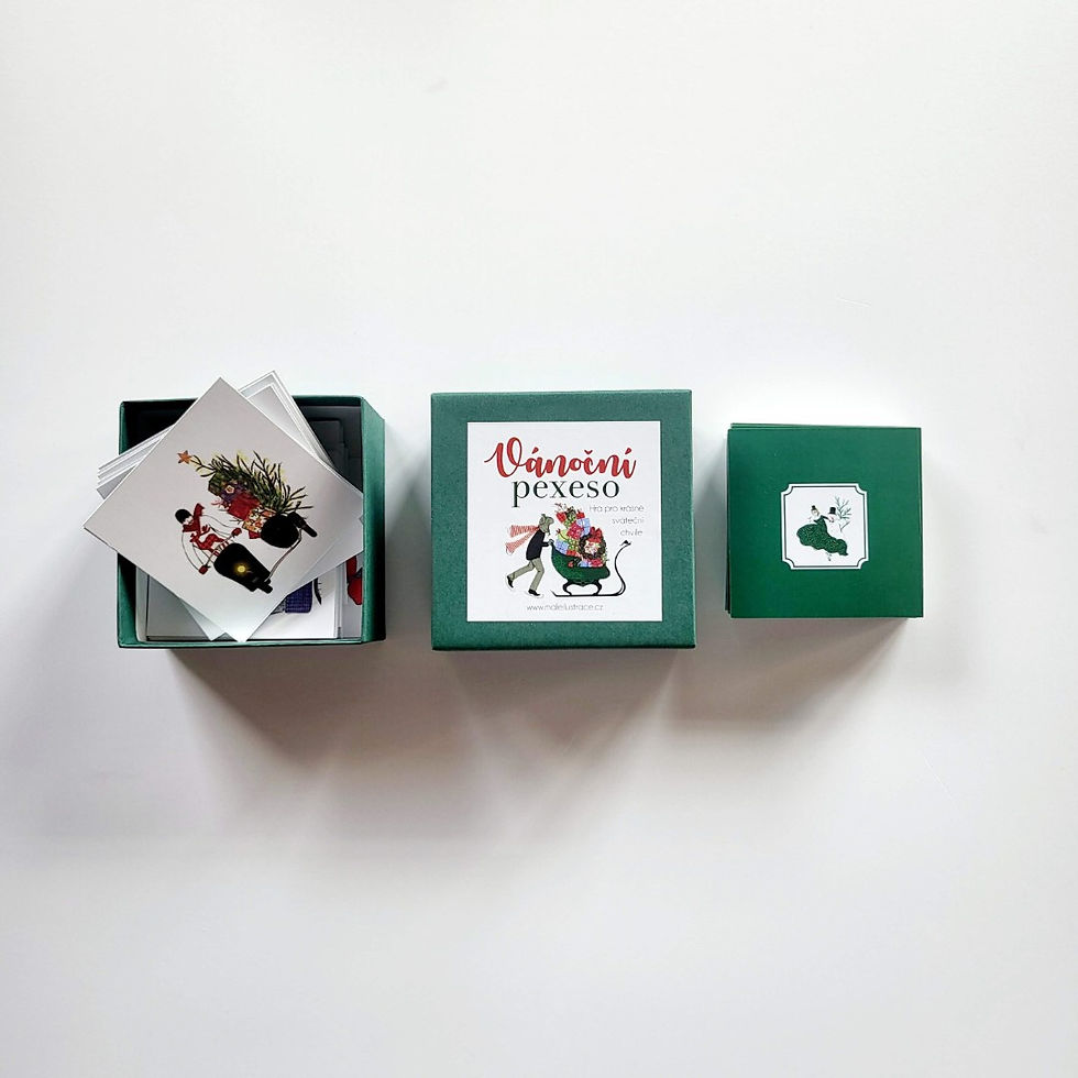 Miniatura: Vánoční pexeso
