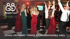 Simpler Law staff enjoying the HAIG Legal Group 10th Anniversary