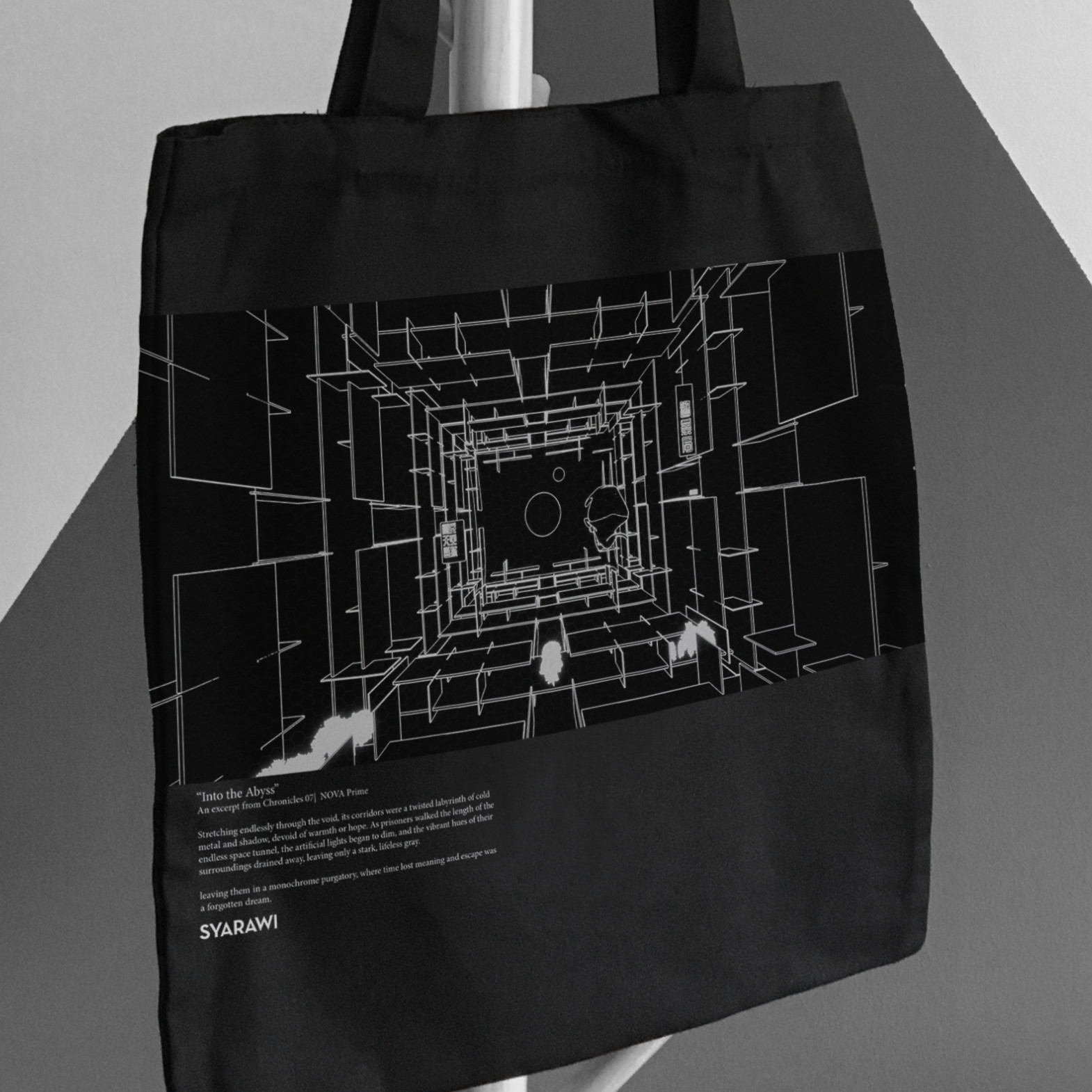 "Into the Abyss" Tote