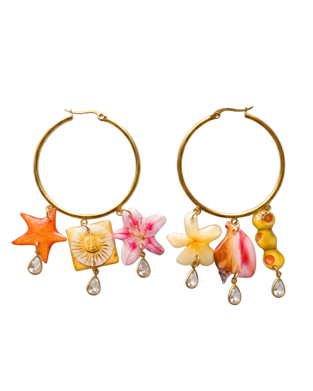 Sunset Tears Earrings
