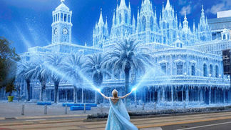 Frozen Newcastle