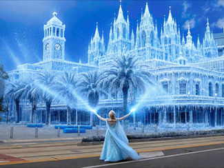 Frozen Newcastle