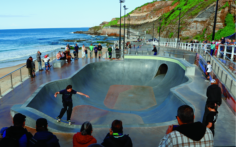 skateboarding