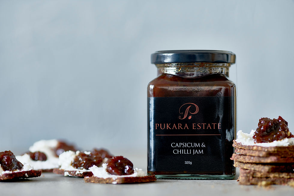 pukara estate capsicum & chilli jam