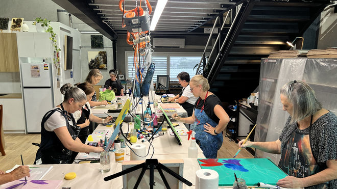 Paint, Create and Connect This May