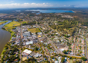 Raymond Terrace Drone Shot