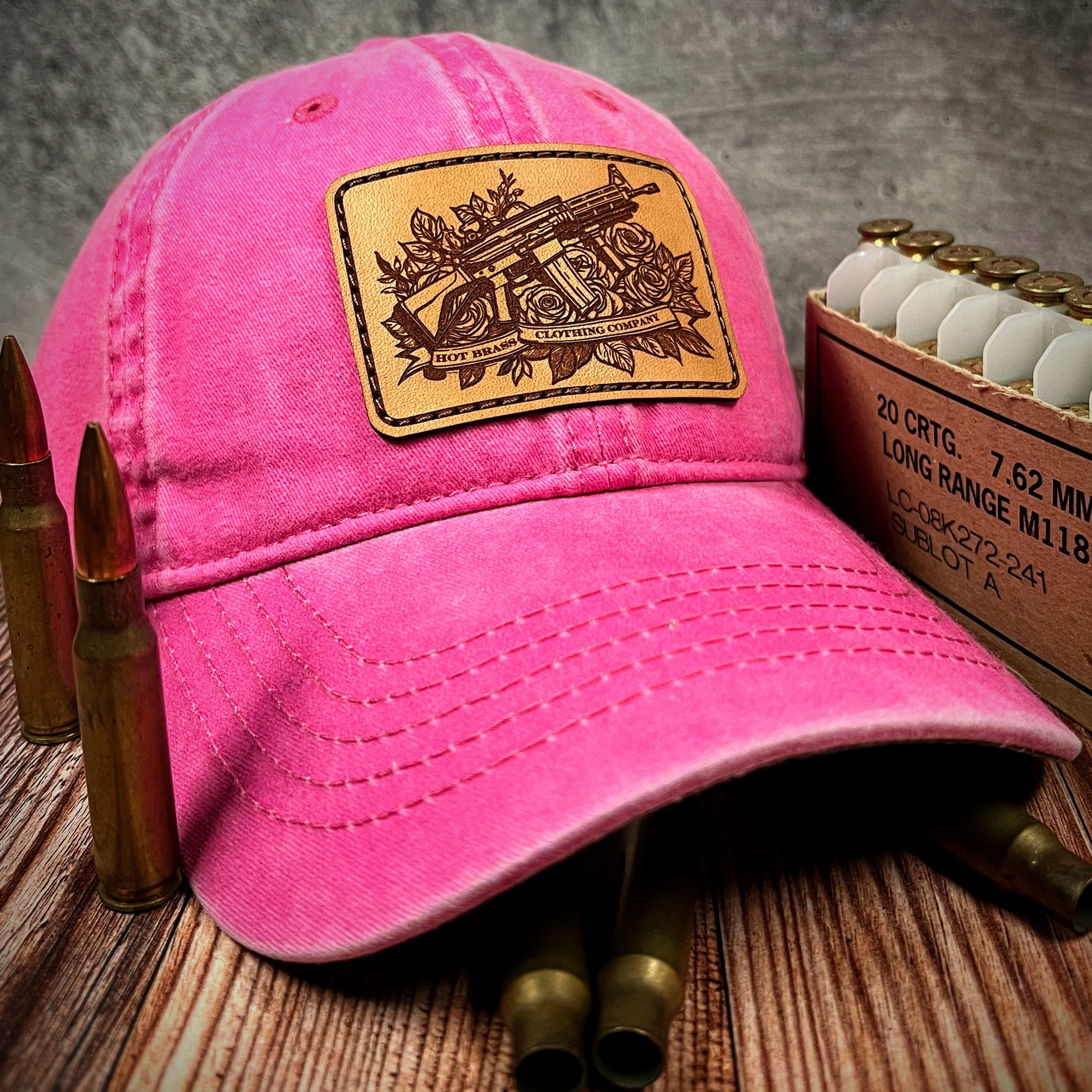 FlowAR - Hot Pink Hidden High-Ponytail Dad Hat