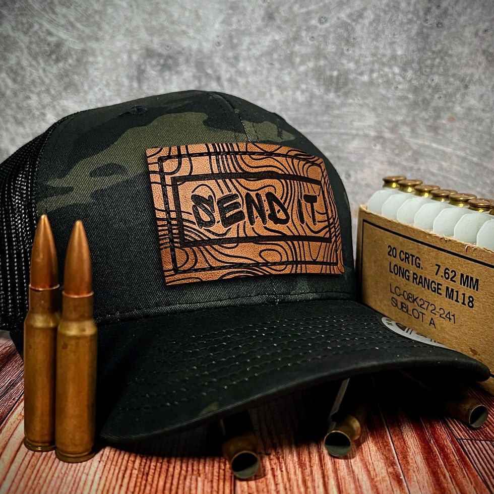 Send It - Black Multicam & Black Curved Trucker
