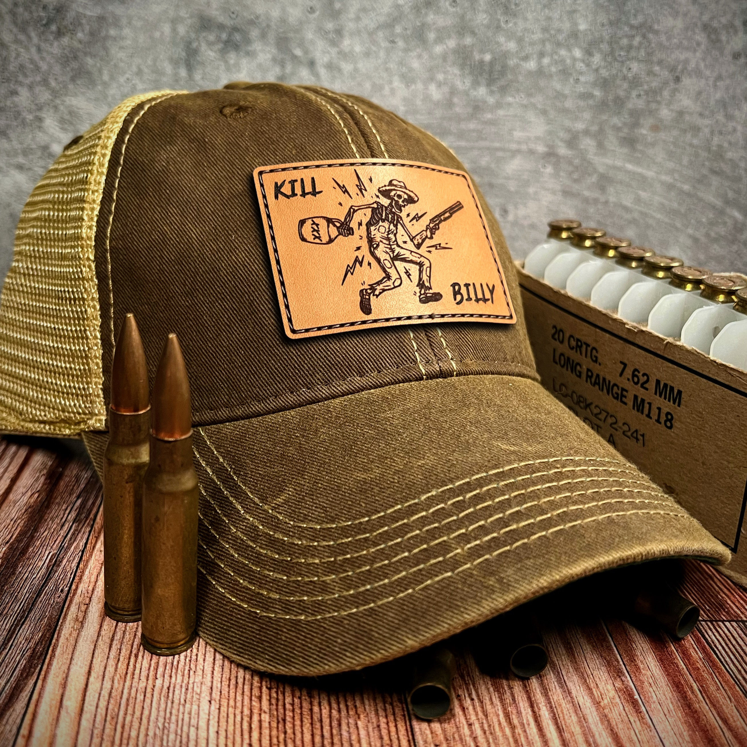 Kill Billy Brown & Tan Soft-Style Trucker
