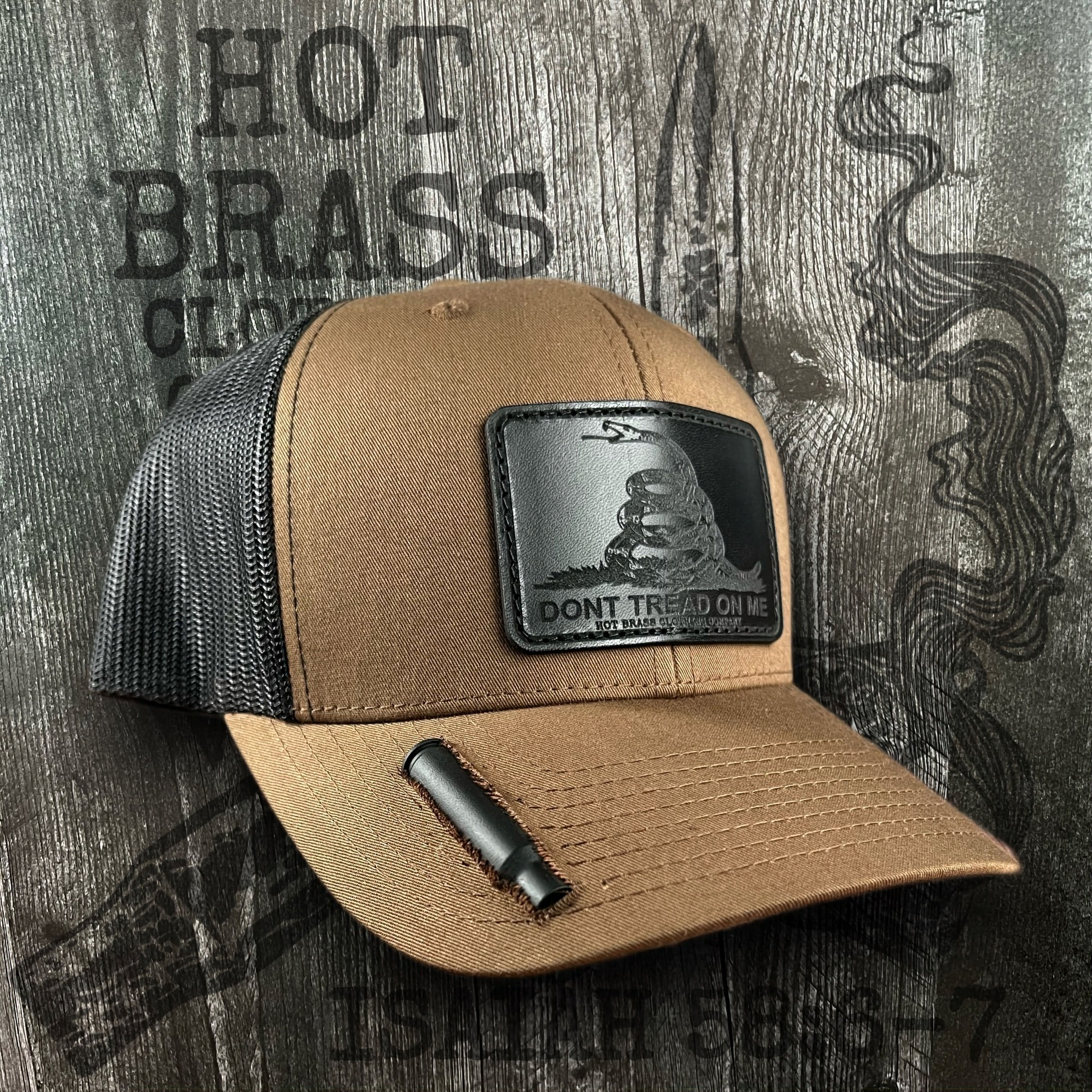 Don't Tread On Me - Coyote Brown & Black Trucker