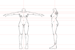 Body Base Sketch (Candy)