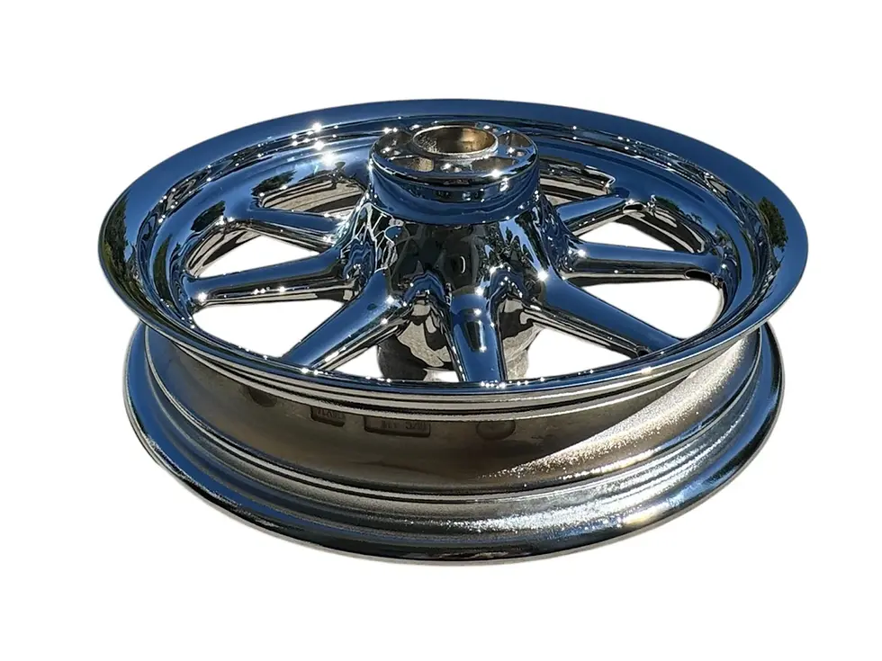 Thumbnail: Harley Touring 1" Axle Chrome Front Mag Wheel Road Glide Electra Glide 2000-2008