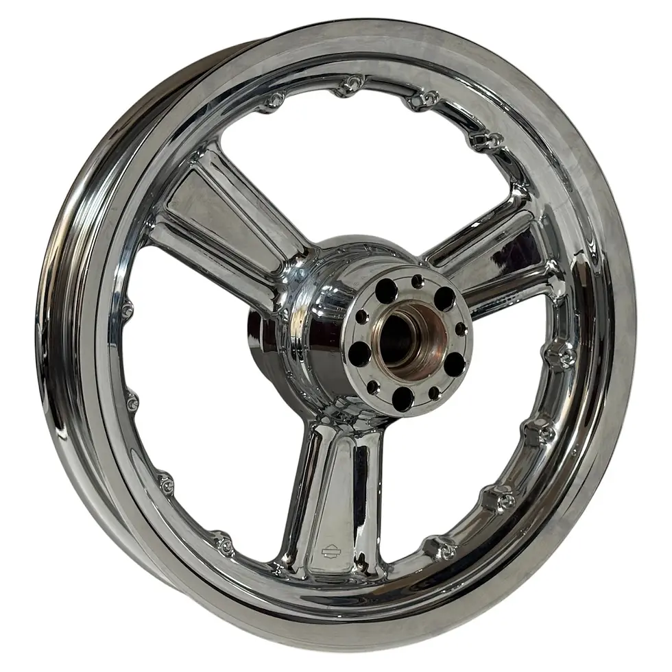 Thumbnail: Harley Touring FLHTCSE CVO Electra Glide Chrome Front Wheel 2000-2008 OEM