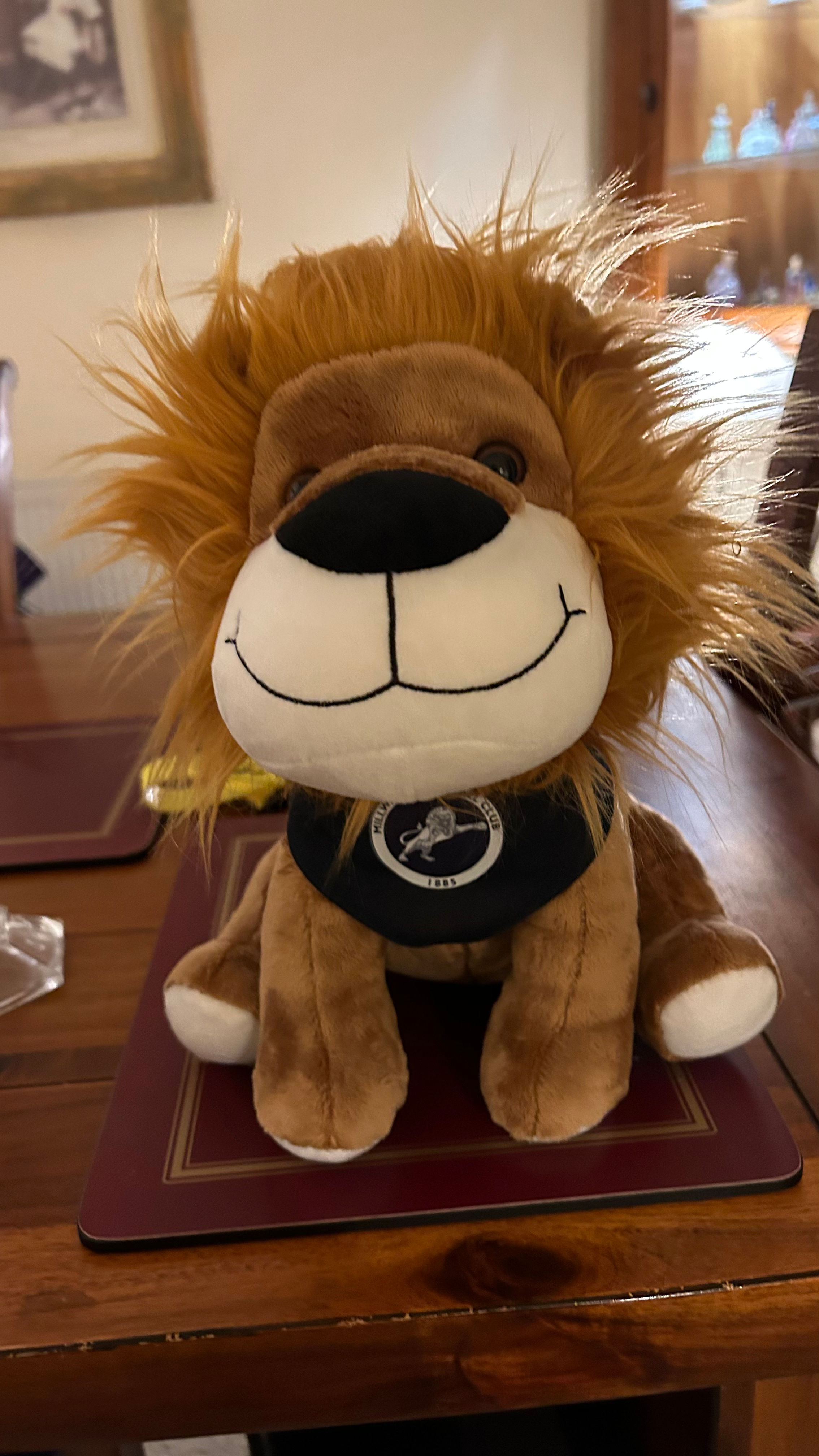 Millwall Plush Lion Toy
