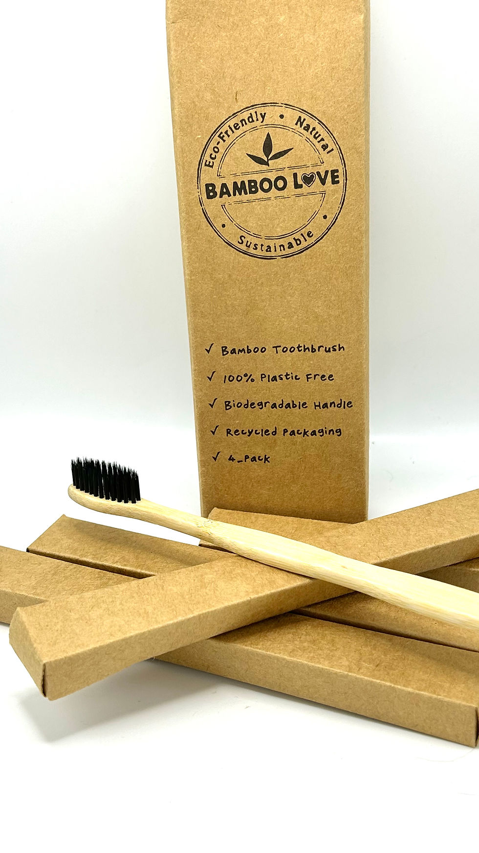 Thumbnail: Bamboo Toothbrushes | Pack Of Four