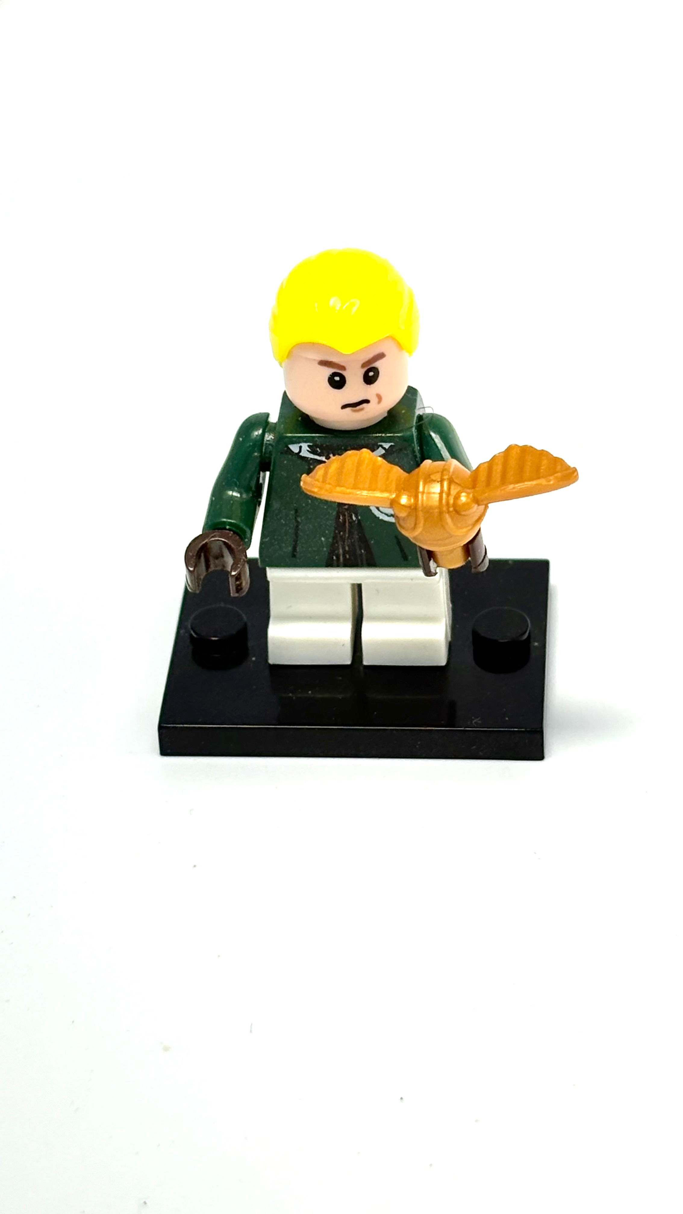 Draco Malfoy Quidditch Lego Compatible Figure | Harry Potter