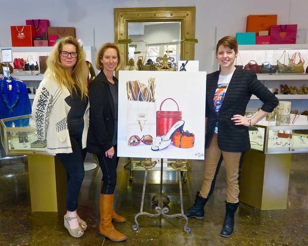 With owners, Diana Ford and Laura Maurice