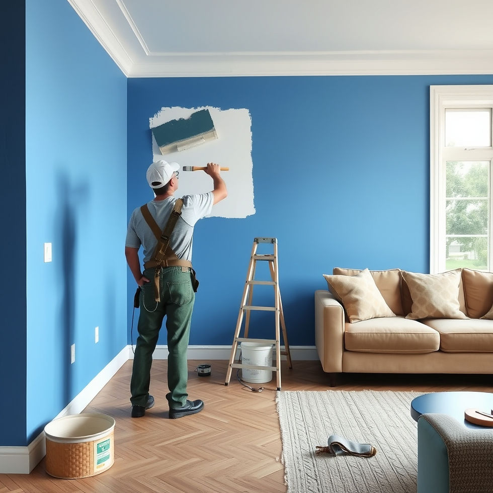 Painting brush graphic for high-quality home and commercial painting services.