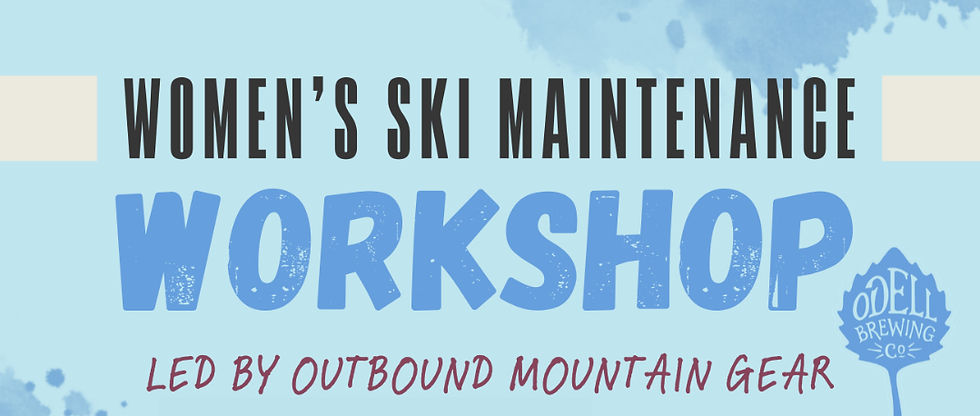 Women's Ski Maintenance Workshop