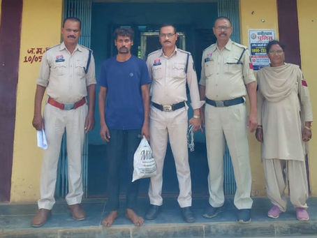 नाबालिग बच्चियों से छेड़छाड़ के आरोप में आरोपी गिरफ्तार, न्यायिक अभिरक्षा में भेजा गया जेल।