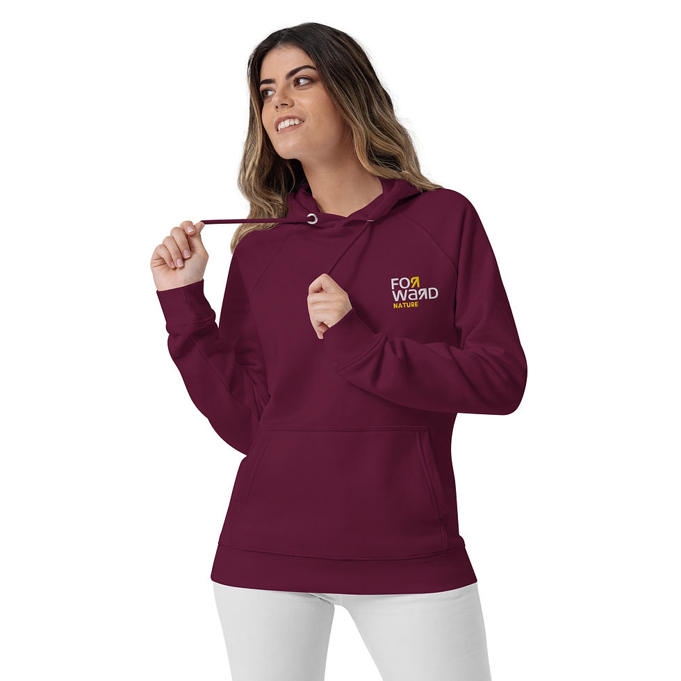 Thumbnail: Unisex eco raglan hoodie