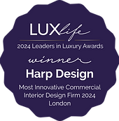 Feb24189_Harp Design_LUX Mags 2024 Leaders in Luxury Awards Badge (1).