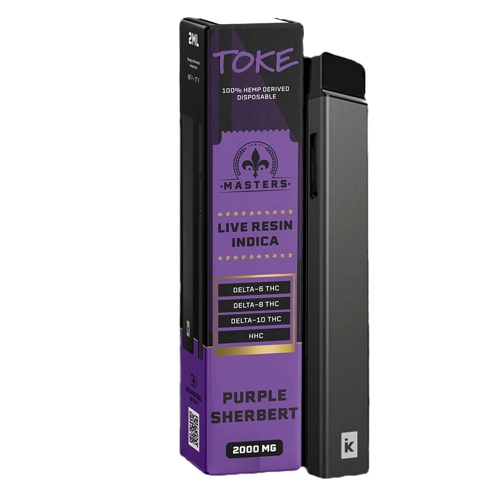 Toke 2ml Live Resin - Purple Sherbert