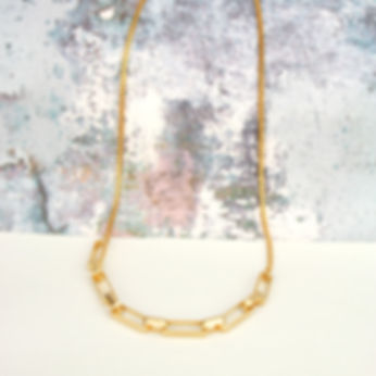 Fox Half Necklace Gold