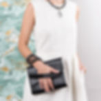 Thumbnail: Shira Clutch Bag Black