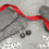 Thumbnail: Kasey Small Earrings Silver & Black