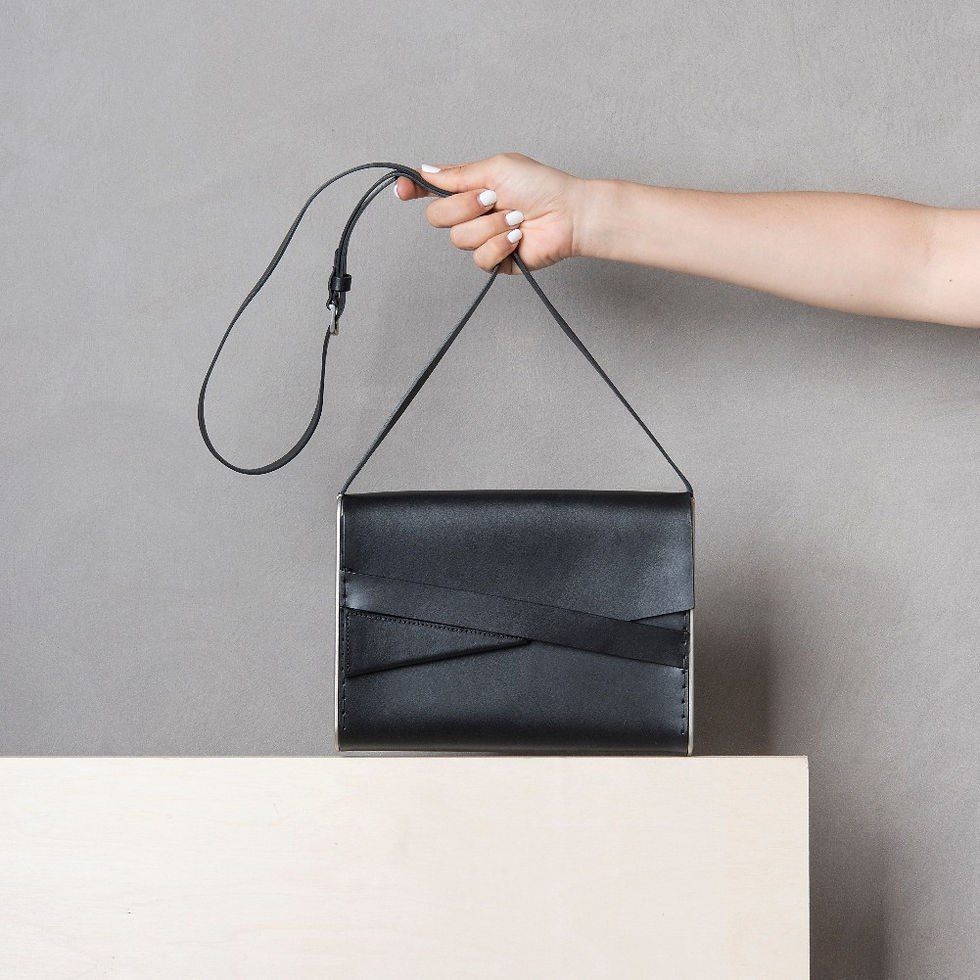 Thumbnail: Shira Cross-Body Bag Black